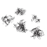 Maxbell 95Pcs/Box Rolling Swivels with Snaps Hooks Lures Connector Fishing Swivels