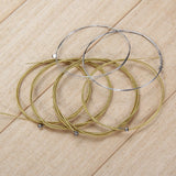 Maxbell 6pcs 34inch Acoustic Guitar String Guitar Strings Replacement Part in Bulk 011-052