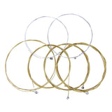 Maxbell 6pcs 34inch Acoustic Guitar String Guitar Strings Replacement Part in Bulk 011-052