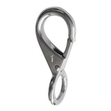 Maxbell 316 Stainless Steel Boat Fixed Eye Snap Clip Hook