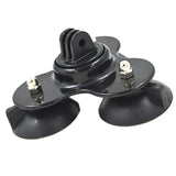 Maxbell Triple Low Angle Suction Cup Car Windscreen Dash Mount for GoPro Hero 1/2/3/3+/4