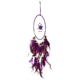 Maxbell Purple Rose Net Dreamcatcher Home Decor Hanging Christmas Ornament Kid Gift