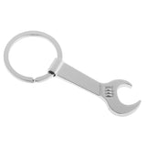 Maxbell Creative Wrench Design Metal Club Bar Soda Bottle Opener Key Chain Kids Xmas Gift Silver