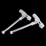 Maxbell 2Pcs Angle Adjustable Single Outrigger Rod Holder Boat Fishing Rod Pole Tube