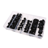 Maxbell 141 Piece Universal Car Vehicle Body Plastic Button and Flush Mount Sheet Metal Hole Plugs