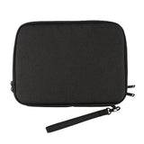 Maxbell Waterproof Zipper Electronics Accessories Bag Case for iphone ipad USB Cable Hard Disk Black