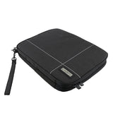 Maxbell Waterproof Zipper Electronics Accessories Bag Case for iphone ipad USB Cable Hard Disk Black