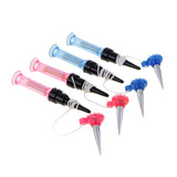 Maxbell Set of 4 Pieces High Quality Flexible Spring Golf Tees Golf Accessory Pink Blue