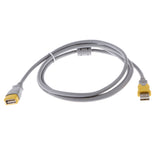 Maxbell USB 2.0 A Male to Female M/F Extension Data Sync Cable for Mouse Keyboard PC Laptop 5ft