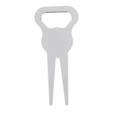 Maxbell Portable Alloy Golf Divot Tool Pitch Repair Golf Accessories Silver