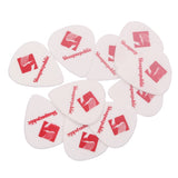 Maxbell 10pcs Guitar Picks Smooth ABS Custom Plectrum For Electric Ukelele Guitar