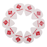 Maxbell 10pcs Guitar Picks Smooth ABS Custom Plectrum For Electric Ukelele Guitar