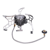 Maxbell 4000W Camping Gas Stove Cooking Portable Foldable Split Burner for Outdoor Hiking Picnic