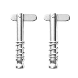 Maxbell 2 Pieces/ Set 43mm 316 Stainless Steel Quick Release Pins for Boat Top Deck Hinge