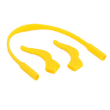 Maxbell Set Of Kids Children Silicone Glasses Band Strap With Anti-Skip Ear Hook Holder Yellow