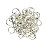 Maxbell 30Pcs Silver Twisted Wire Pattern Infinity Connector DIY Jewelry DIY Making