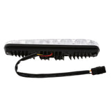 Maxbell 2 Pieces 6 LED Double Color White & Amber Daytime Running Light Turn Signals Lights