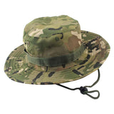 Maxbell Men Women Fashionable Outdoor Hiking Camping Hunting Hat Cap Wide Brim Fishing Hat Sun Hat Cap Camouflage Green