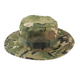 Maxbell Men Women Fashionable Outdoor Hiking Camping Hunting Hat Cap Wide Brim Fishing Hat Sun Hat Cap Camouflage Green