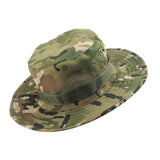 Maxbell Men Women Fashionable Outdoor Hiking Camping Hunting Hat Cap Wide Brim Fishing Hat Sun Hat Cap Camouflage Green