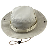 Maxbell Men Women Fashionable Outdoor Hiking Camping Hunting Hat Cap Wide Brim Fishing Hat Sun Hat Cap Beige