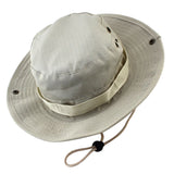 Maxbell Men Women Fashionable Outdoor Hiking Camping Hunting Hat Cap Wide Brim Fishing Hat Sun Hat Cap Beige