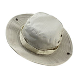 Maxbell Men Women Fashionable Outdoor Hiking Camping Hunting Hat Cap Wide Brim Fishing Hat Sun Hat Cap Beige