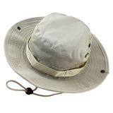 Maxbell Men Women Fashionable Outdoor Hiking Camping Hunting Hat Cap Wide Brim Fishing Hat Sun Hat Cap Beige