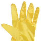 Maxbell Women Ladies Fashionable Opera Evening Wedding Bridal Prom Party Long Satin Gloves 1 Pair Yellow