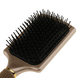 Maxbell Comfort Professional Paddle Cushion Head Massage Brush Hairbrush Hair Comb for Stimulate Head Blood Circulation Massage Scalp