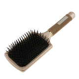Maxbell Comfort Professional Paddle Cushion Head Massage Brush Hairbrush Hair Comb for Stimulate Head Blood Circulation Massage Scalp