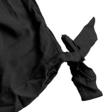 Maxbell Women Girls Summer Fashionable Beachwear Strapless V Neck Playsuit Bodycon Party Jumpsuit Trousers Black Size XL