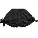 Maxbell Women Girls Summer Fashionable Beachwear Strapless V Neck Playsuit Bodycon Party Jumpsuit Trousers Black Size XL