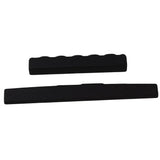 Maxbell Set Black Ebony Guitar String Bridge Saddle Nut for Classic Guitar Accessory