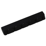 Maxbell Set Black Ebony Guitar String Bridge Saddle Nut for Classic Guitar Accessory