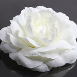 Maxbell 10 Piece Artificial Silk Flower Heads For Wedding Decoration DIY Flower Balls DIY Crafts Supplies 9cm