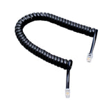 Maxbell 6.5ft Black Telephone Extension Coil Cable Cord