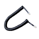 Maxbell 6.5ft Black Telephone Extension Coil Cable Cord