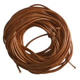 Maxbell 10m Waxed Nylon Thread Cord String for Necklace Bracelet Jewelry Hand Sewing String Beading DIY 1.5mm Light Coffee