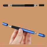 Maxbell 2in1 Capacitive Touch Screen Stylus Ballpoint Pen For iPhone Samsung Silver