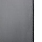 Maxbell Elegant Eyelet Curtain Dapes Solid Window Panel Room Door Office Living Room Decor Black