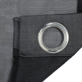 Maxbell Elegant Eyelet Curtain Dapes Solid Window Panel Room Door Office Living Room Decor Black