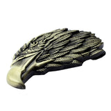 Maxbell Classic Vintage Handsome Fierce Rage Stereoscopic Sky Masters Eagle Head Shaped  Men's Belt Buckle Cool   Ornament Accessories