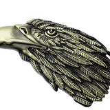 Maxbell Classic Vintage Handsome Fierce Rage Stereoscopic Sky Masters Eagle Head Shaped  Men's Belt Buckle Cool   Ornament Accessories