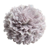 Maxbell 10 Pieces 5.5cm Artificial Silk Chrysanthemum Flower Head for DIY Wedding Decoration - Grey