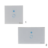 Maxbell Smart WiFi Light Touch Switch, Phone App Remote Control Light Switch, EU Plug, High Tech