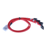 Maxbell Mini SAS (SFF-8087) to 4 SATA Adapter Drive Cable Forward Breakout Cables