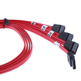 Maxbell Mini SAS (SFF-8087) to 4 SATA Adapter Drive Cable Forward Breakout Cables