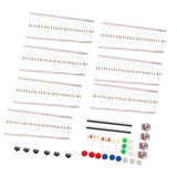 Maxbell Electronics Parts Component Kit - Arduino Compatible Buttons Switches LEDs