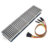 Maxbell MAX7219 Dot LED Matrix MCU Control LED Display Module for Arduino Raspberry with 5-Pin Cable